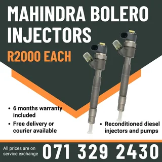 Mahindra Bolero 2.5 Injectors For Sale With Warranty Included