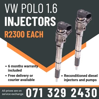 Vw Polo 1.6 Injectors For Sale With Warranty