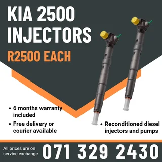 Kia 2500 Injectors For Sale With Warranty Included