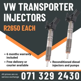 Vw Transporter Injectors For Sale With Warranty