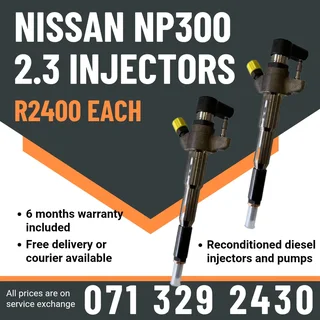 Nissan Np300 Yd23 Injectors For Sale With Warranty Included