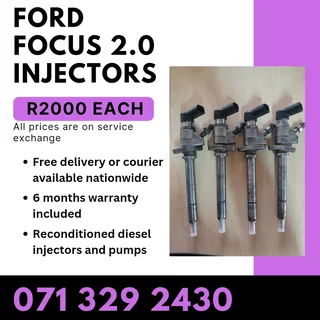 Ford Focus 2.0 Injectors For Sale With Warranty