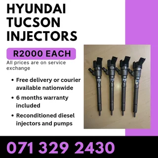 Hyundai Tucson Injectors For Sale With Warranty