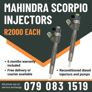 Mahindra Scorpio Injectors For Sale With Warranty