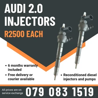 Audi 2.0 Injectors For Sale With Warranty