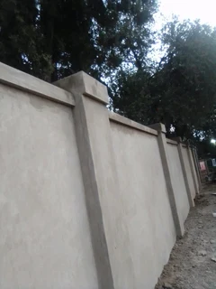 Brick laying and plaster