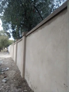 Brick laying and plaster