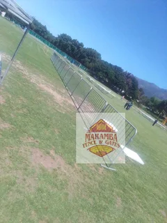 Crowd control fence available for hire 1.2m and 1.8m high