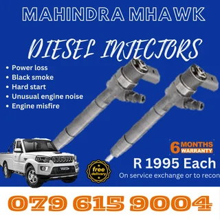 Mahindra Mhawk Diesel Injectors for sale on service exchange or to recon