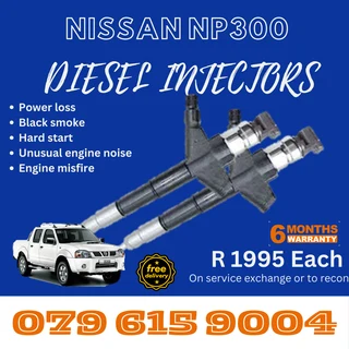 Nissan NP300 Diesel Injectors for sale on service exchange or to recon