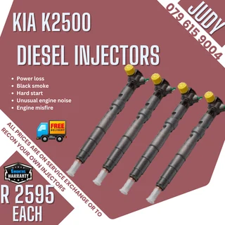 Kia K2500 Diesel Injectors for sale on service exchange or to recon