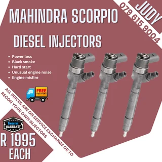 Mahindra Scorpio Diesel Injectors for sale on service exchange or to recon
