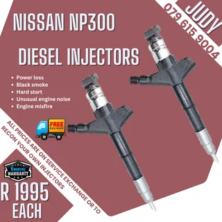 Nissan NP300 Diesel Injectors for sale on service exchange or ot recon