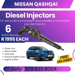 Nissan Qashqai Diesel Injector for sale on service exchange or to recon