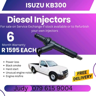 Isuzu KB300 Diesel Injector for sale on service exchange or to recon