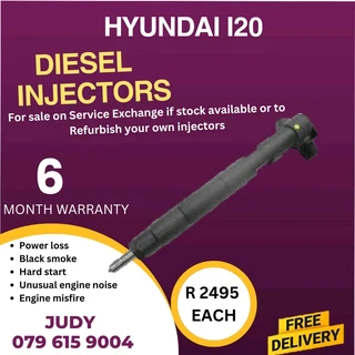 Hyundai I20 Diesel Injector for sale on service exchange or to recon