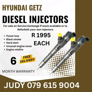 Hyundai Getz Diesel Injector for sale on service exchange or to recon