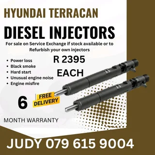 Hyundai Terracan Diesel Injector for sale on service exchange or to recon