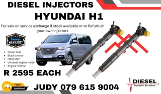 Hyundai H1 Diesel Injector for sale on service exchange or to recon