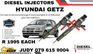 Hyundai Getz Diesel Injector for sale on service exchange or to recon