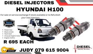 Hyundai H-100 Diesel Injector for sale on service exchange or to recon