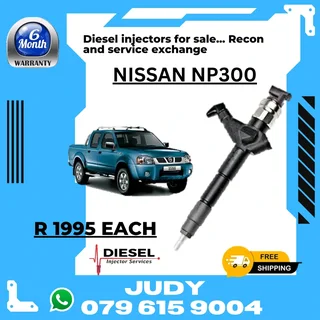 Nissan NP300 Diesel Injector for sale on service exchange or to recon