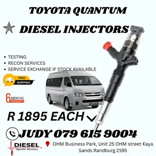 Toyota Quantum Diesel Injector