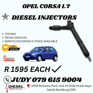 Opel Corsa 1.7 Diesel Injector