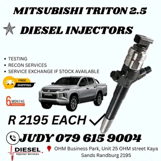 Mitsubishi Triton 2.5 Diesel Injector
