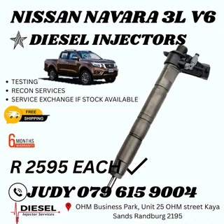 Nissan Navara 3L V6 Diesel Injector