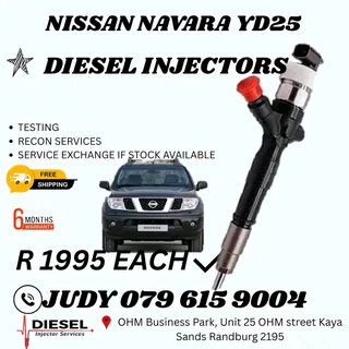 Nissan Navara YD25 Diesel Injector
