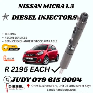 Nissan Micra 1.5 Diesel Injector
