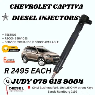 Chevrolet Captiva Diesel Injectors