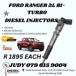 Ford Ranger 2L Bi-Turbo Diesel Injector