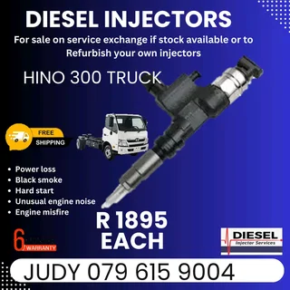 Hino 300 Truck Diesel Injector