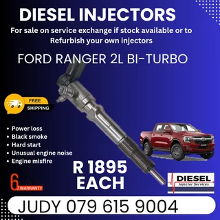 Ford Ranger 2L Bi-Turbo Diesel Injector