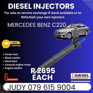 Mercedes Benz C220 Diesel Injector