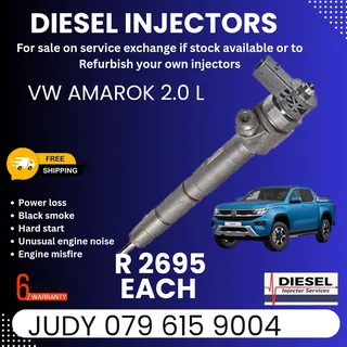 VW Amarok 2.0 L Diesel Injector