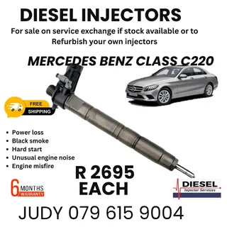 Mercedes Benz Class C220 Diesel Injector