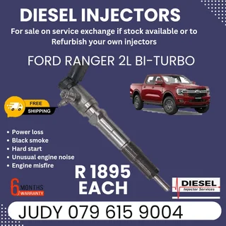 Ford Ranger 2L Bi-Turbo Diesel Injector