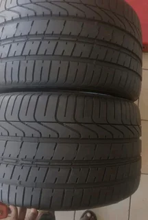 Two 295/30/19 pirelli p zero normal tyers 90%