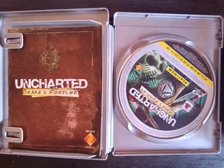 Uncharted Drake&#39;s Fortune &#43; Uncharted 3 Drake&#39;s deception Ps3 games physical disc