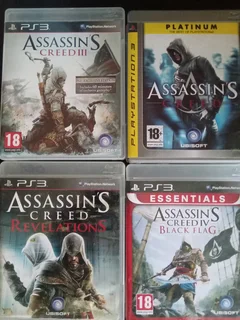 Assassin's Creed Bundle ps3 Games Physical Discs