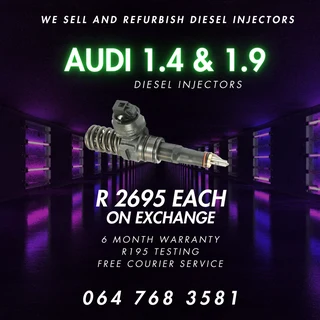 AUDI 1,4&amp; 1,9L, WARRANTY INCLUDED