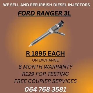 Ford Ranger 3l Tdci Diesel Injector For Sale