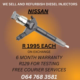 Nissan Navara Yd25 Diesel Injectors For Sale