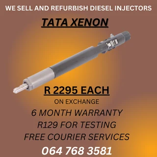 Tata Xenon Diesel Injectors For Sale, Warranty Included