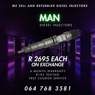 Man Truck Diesel Injectors For Sale.