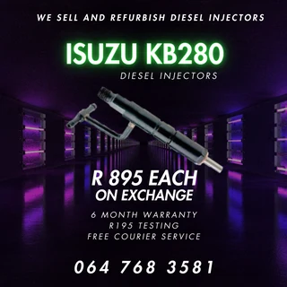 Isuzu Kb280 Diesel Injectors For Sale