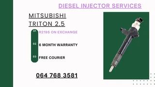 Mitsubishi Triton 2.5 Diesel Injectors Services